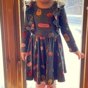 EUC DDS ruffle dress 2T